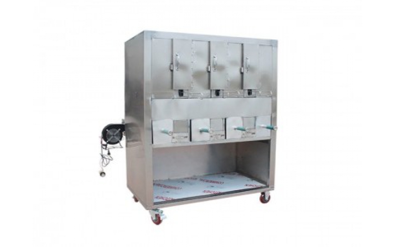 商用小型烤魚(yú)爐 多頭3條烤魚(yú)爐 帶風(fēng)機(jī)